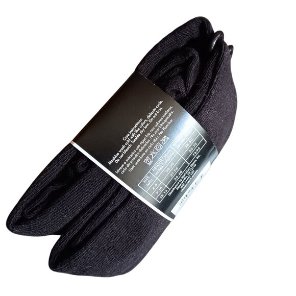 George Girls Heavyweight Cotton Tights Size 12-14 Black One Pair New NIB - Picture 4 of 4